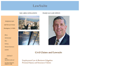 Desktop Screenshot of lawsuite.net
